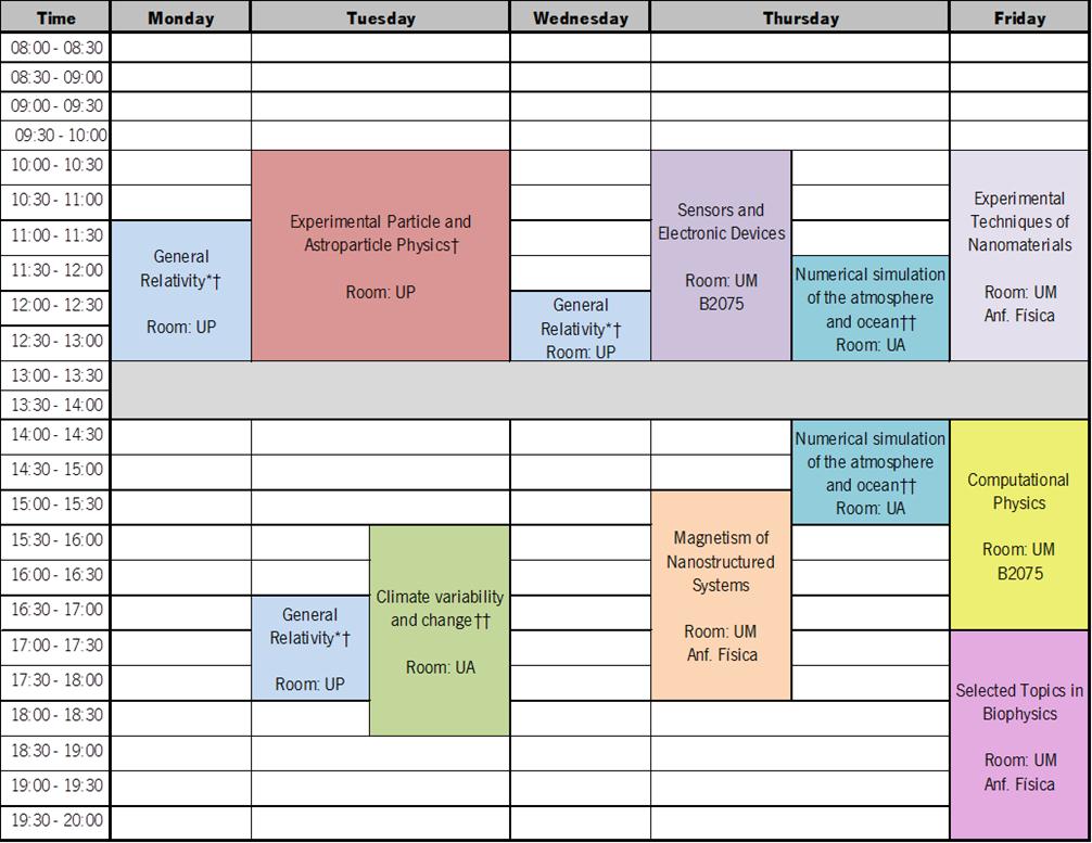 Timetable12-13